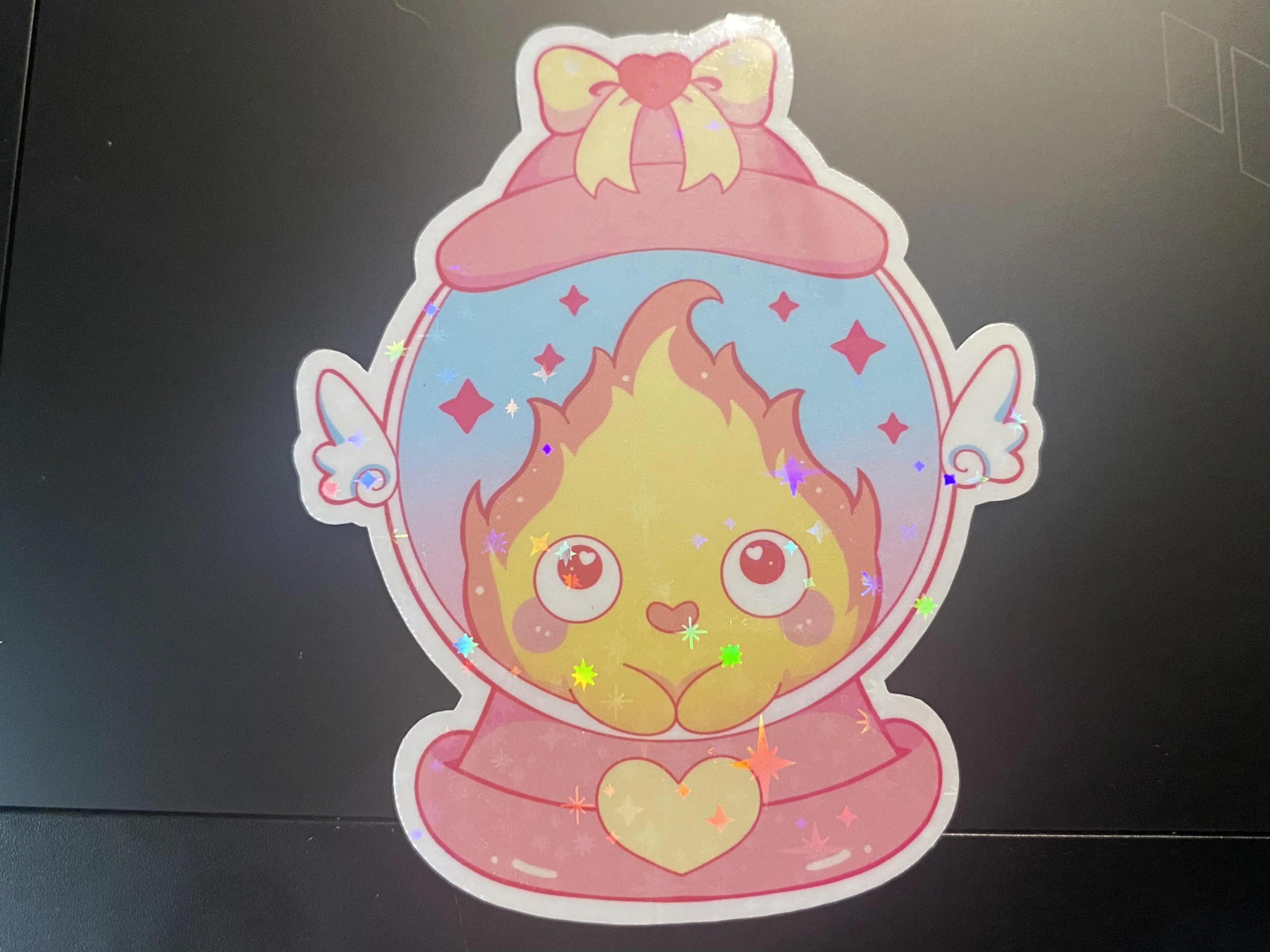 Kawaii Ghibli Sticker Calcifer