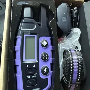 Rechargeable Remote Control Dog Training Collar - 3300 ft Long Range, Adjustable Nylon Strap, 3 Modes (Static Shock, Vibration, Sound), 99 Shock Levels, Waterproof, Long-Lasting Battery, Easy to Use for 5-150lbs Small-Large Dogs