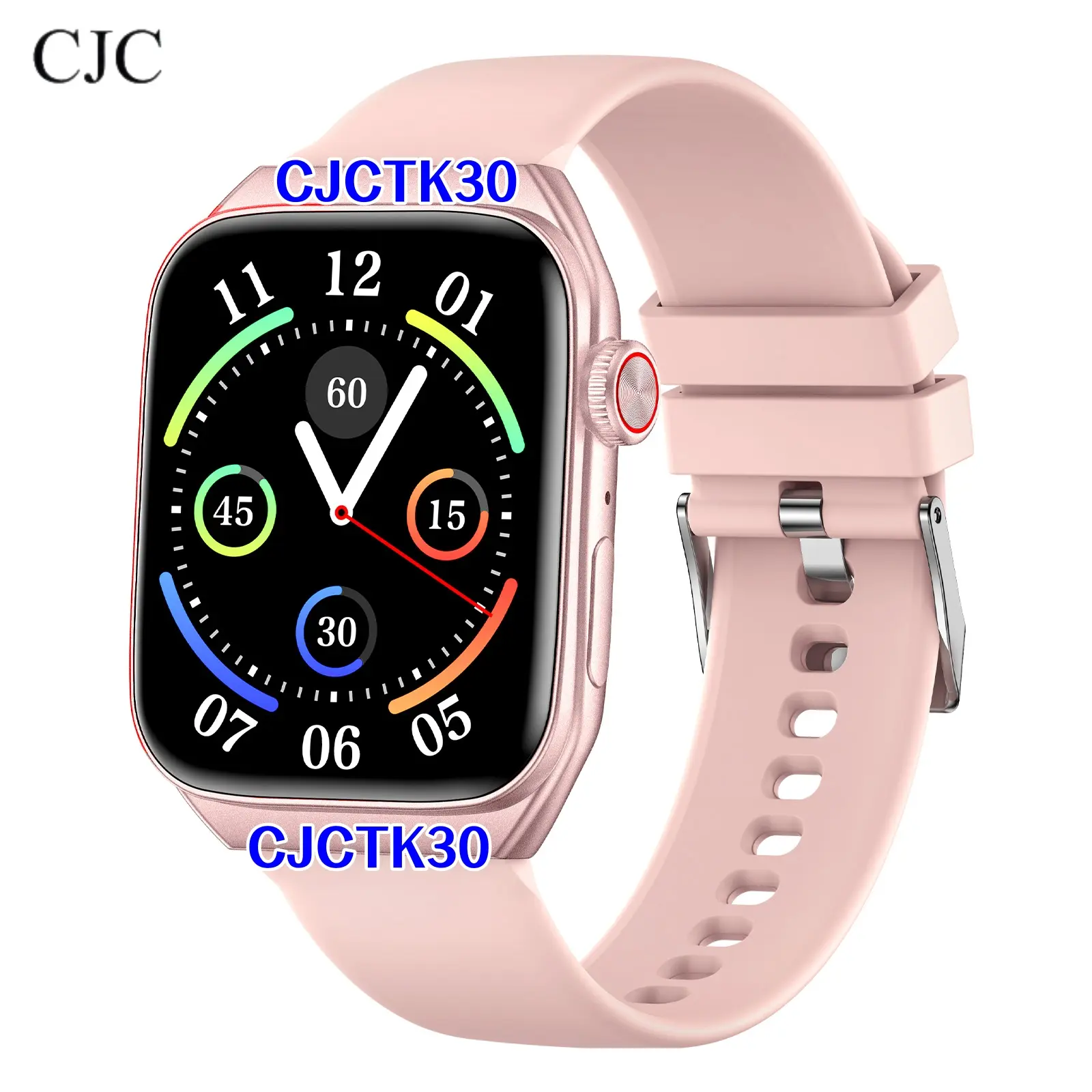 CJCMALL 1.83-inch watch with call/dialer/message reminder functions, multi-functional fitness watch, IP68 waterproof rating, compatible with iPhone/Android systems, unisex fitness tracker.,summervibes outdoorfun