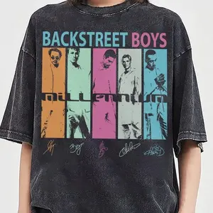 Backstreet Boys Millennium Tour Music Vintage Shirt