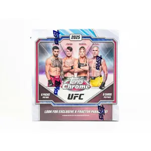2025 Topps Chrome UFC Mega Box (10 X-Fractors)