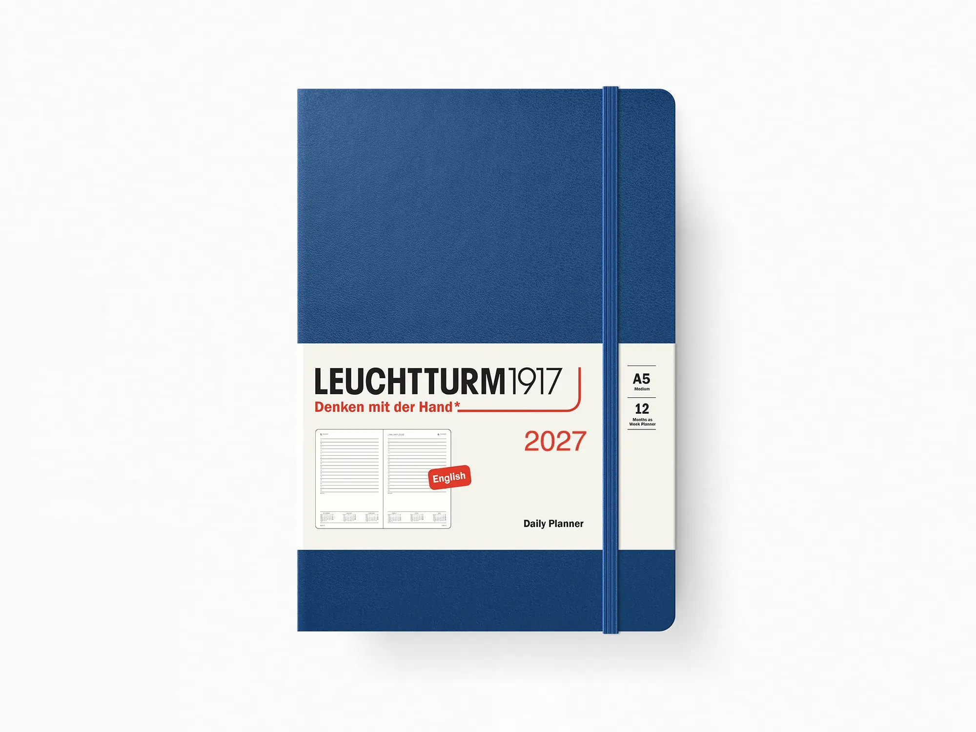 2027 Leuchtturm 1917 Daily Planner - INDIGO