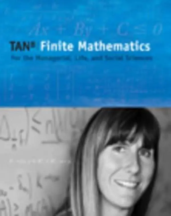 USED Book - Finite Mathematics for the Managerial, Life, and Social Sciences (with CD-ROM and iLrn™ Tutorial, Personal Tutor Printed Access Card) (Available Titles CengageNOW) by Soo T. Tan (Hardcover) - english