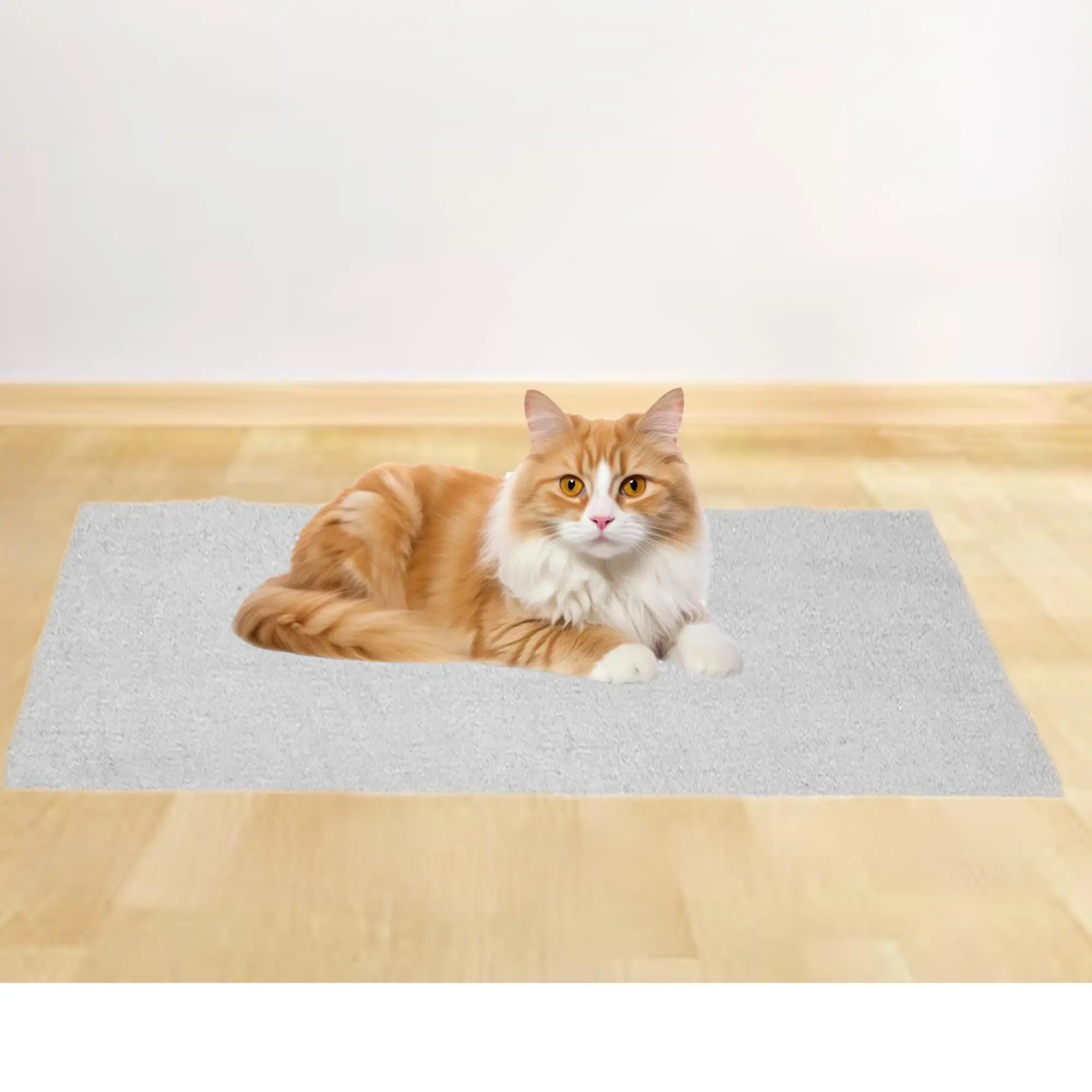Handmade Wool Pet Mat Rectangular Shape – Organic Felt Rug for Cats and Dogs | Soft, Durable & Eco-Friendly | Area Rug or Door Mat