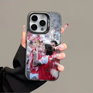 Ødegaard iPhone 17 Promax Phone Case Anti Drop Case Suitable For IPhone 16 15 14 13 12 11 Xs Plus Samsung S25 S24 S23 S22 Ultra FE Acrylic Protective Shockproof Rugged Case Football