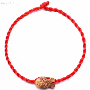 Lucky Red String Bracelet, Handwoven Good Luck Charm Bracelet for Women Men Traditional Chinese Red String Blessing Bracelet, Adjustable Lucky Bracelet Gift