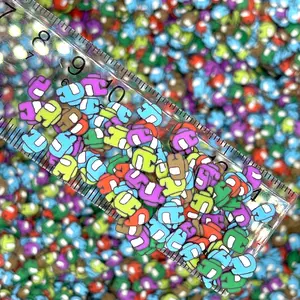 FAKE 5MM/10MM Game Character Polymer Clay Sprinkles (NOT EDIBLE) D35-26/35