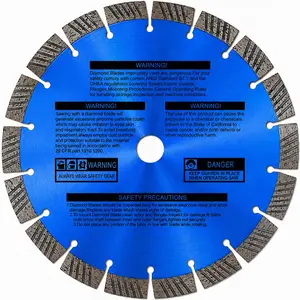 9" Premium Notch Segmented Diamond Blade fits Stihl TSA 230 Masonry Stone Concrete Pavers