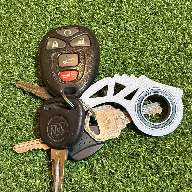 Krambit Keychain Spinner - Versatile Keychain with Spinner Design for Stress Relief and Convenience - Compact Size for Easy Carrying