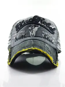 1pc Unisex Patchwork Baseball Cap, Adjustable Fit Design, Ideal for Travel & Daily Wear, Stylish Accessory for All Occasions