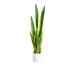 Nearly Natural 30" Artificial Snake Plant