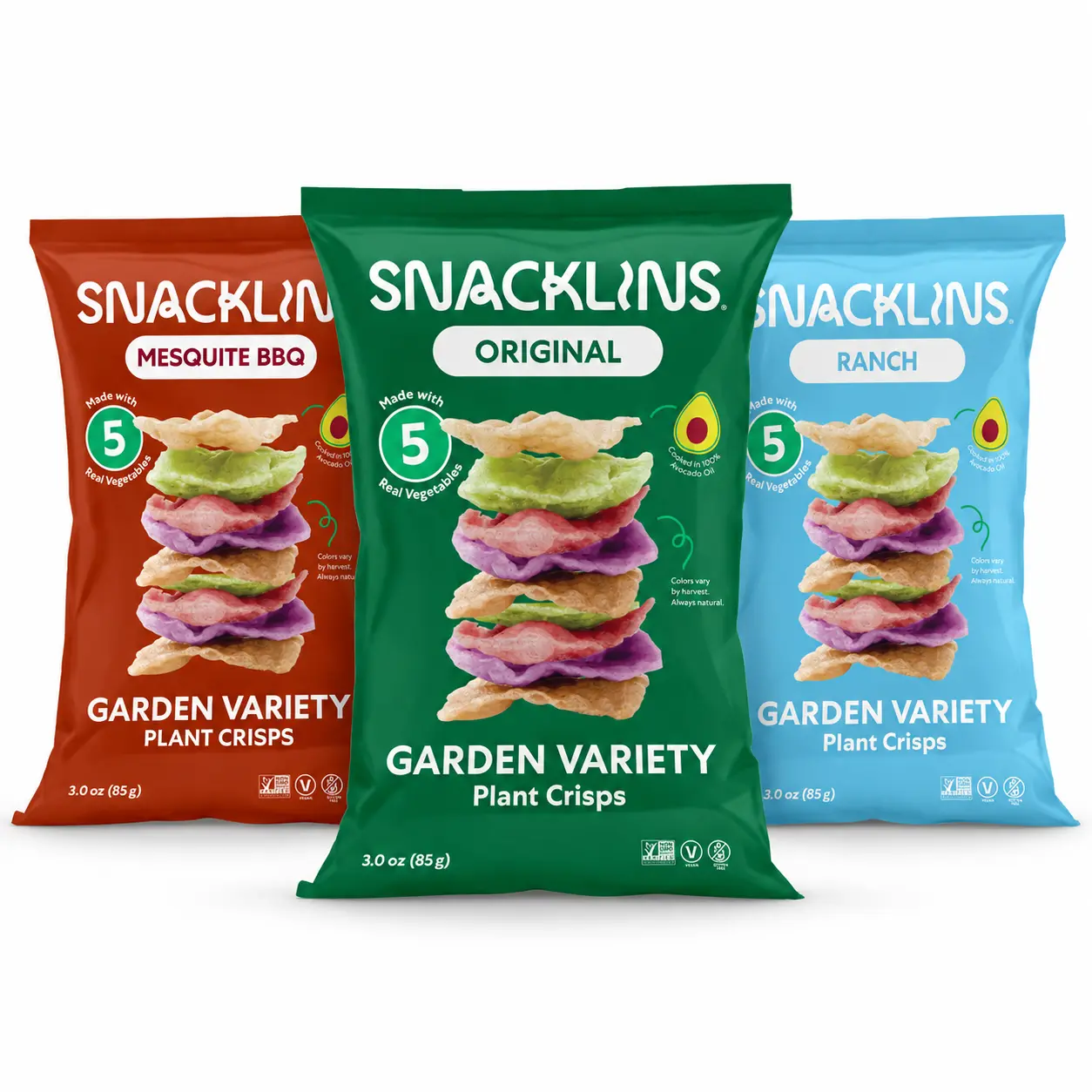 Garden Variety Trio - Original, Ranch & Mesquite Barbecue Garden Variety Trio - Original, Ranch & Mesquite Barbecue