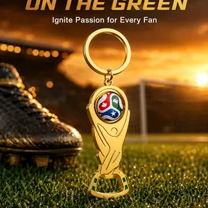 2026 Football Cup Keychain, Soccer Ball Pendant, Football Fan Gift, Backpack Bag Car Keys, Men’s Sports Accessories