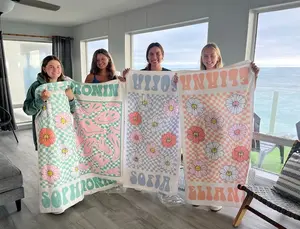RETRO Multi Style personalized gifts, Beach Towel With Name, Birthday Vacation Gift, Beach Towel | Bath Towel | Pool Towel , Size 30" x 60"
