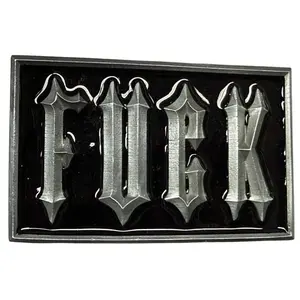 Gothic Fuck Belt Buckle