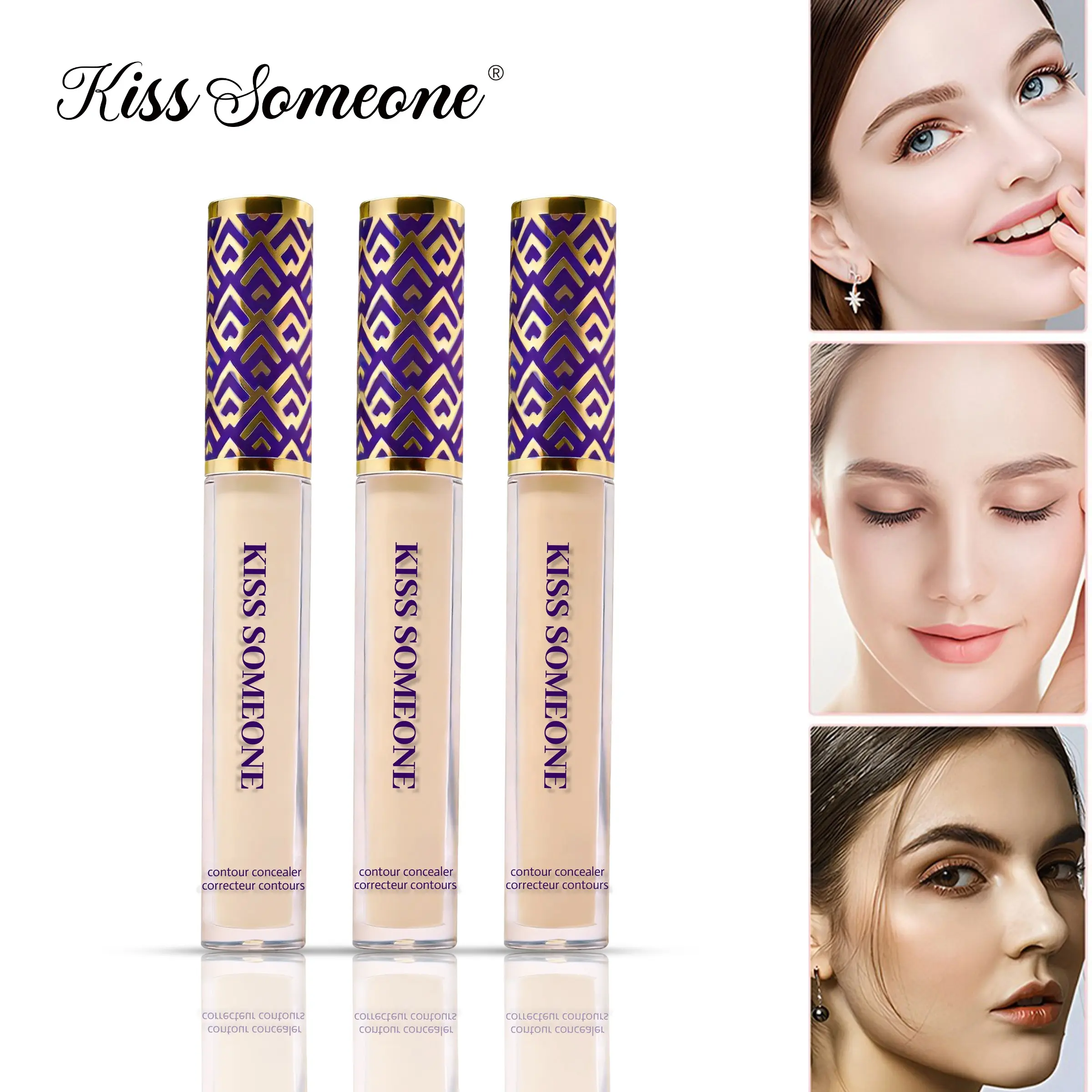 Full-Coverage Concealer for Under Eye, Dark Circles, Fine Lines, Redness & Discoloration, Matte Finish, Longwear, Vegan, Cruelty-Free, Hides Dark Circles