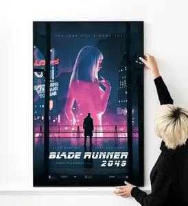 Blade Runner 2049 Movie Poster No Frame, High Quality Print Photo Wall Art Canvas Cloth Poster