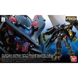 Bandai RG #24 Gundam SEED Astray Gold Frame Amatsu Mina 1/144 Scale Model Kit