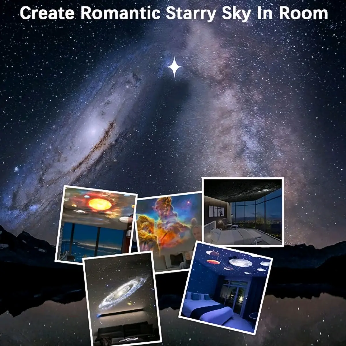 Galaxy Projector, 13 in 1 Planetarium Star Projector Realistic for Creating Relaxing Atmosphere