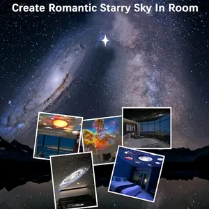Galaxy Projector, 13 in 1 Planetarium Star Projector Realistic for Creating Relaxing Atmosphere