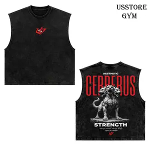 Cerberus Gym Workout Tank, Workout Tank, Men's Sport Outfit, Gym Men's Top, Training Tank, Gym Apparel, Gym Workout Men