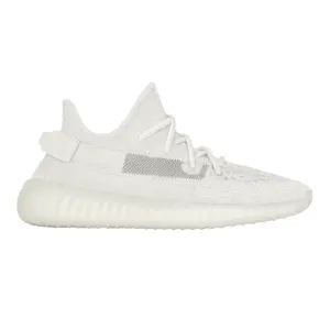adidas Mens Yeezy Boost 350 V2 Lace Up Sneakers Shoes Casual - White
