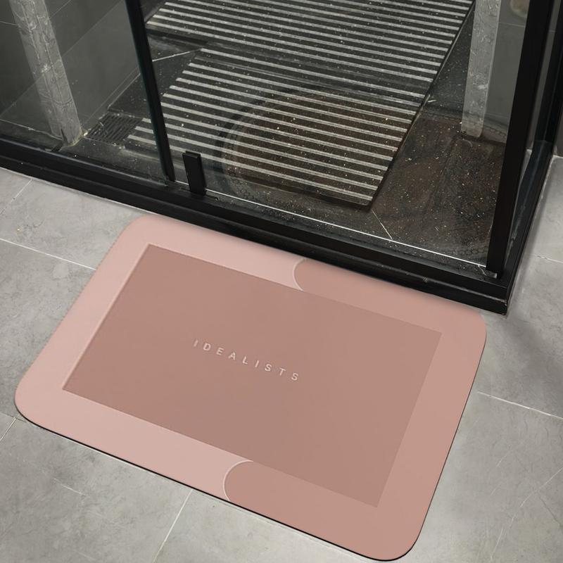 3PCS Absorbent Bath Mat Magic Rug Sets, Quick Drying Bath Mat Non-Slip Floor Rug Rubber Backed for Bathroom Kitchen Shower Sink Home Goods Home Supplies