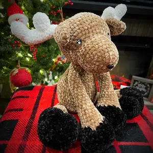 Crochet moose plushie!