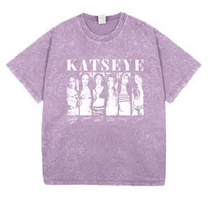 Retro Katseye Music Shirt, Vintage Kpop Tee, Katseye Beautiful Chaos Shirt, Lara Manon Sophia Yoon Megan Daniela Graphic Tee