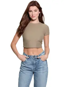 GUESS Female Rene Second Skin Crop Tee
