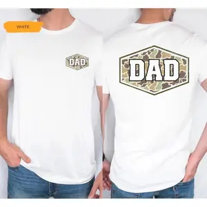 Comfort Colors Camouflage Dad Shirt, Retro Varsity Dad Tee, Duck Camo Father’s Day Gift, Classic Dad Shirt, Retro Dad Shirt, Gift For Dad - AL
