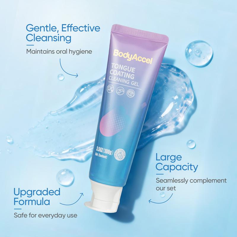 [SW] BodyAccel Tongue Cleaning Gel Bundle for Refreshing Oral