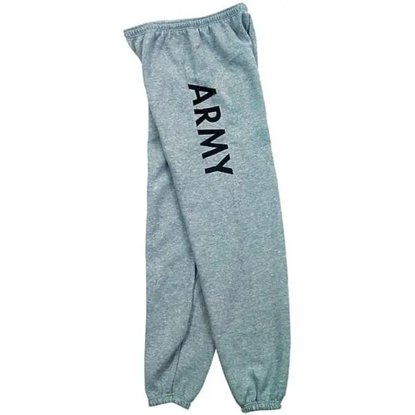 Fox Outdoor 64-75 Best Male Army Trackpants, 3 XL Size Sweatpants for Sports & Outdoor Activities, Cotton, One Sided Imprint