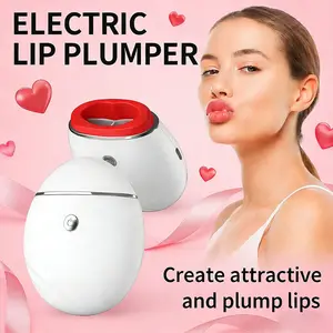 Electric Lip Plumper, Three Speed Settings, One-Touch Switch, Silicone Lip Enhancer, Non-Invasive, Portable Beauty Tool