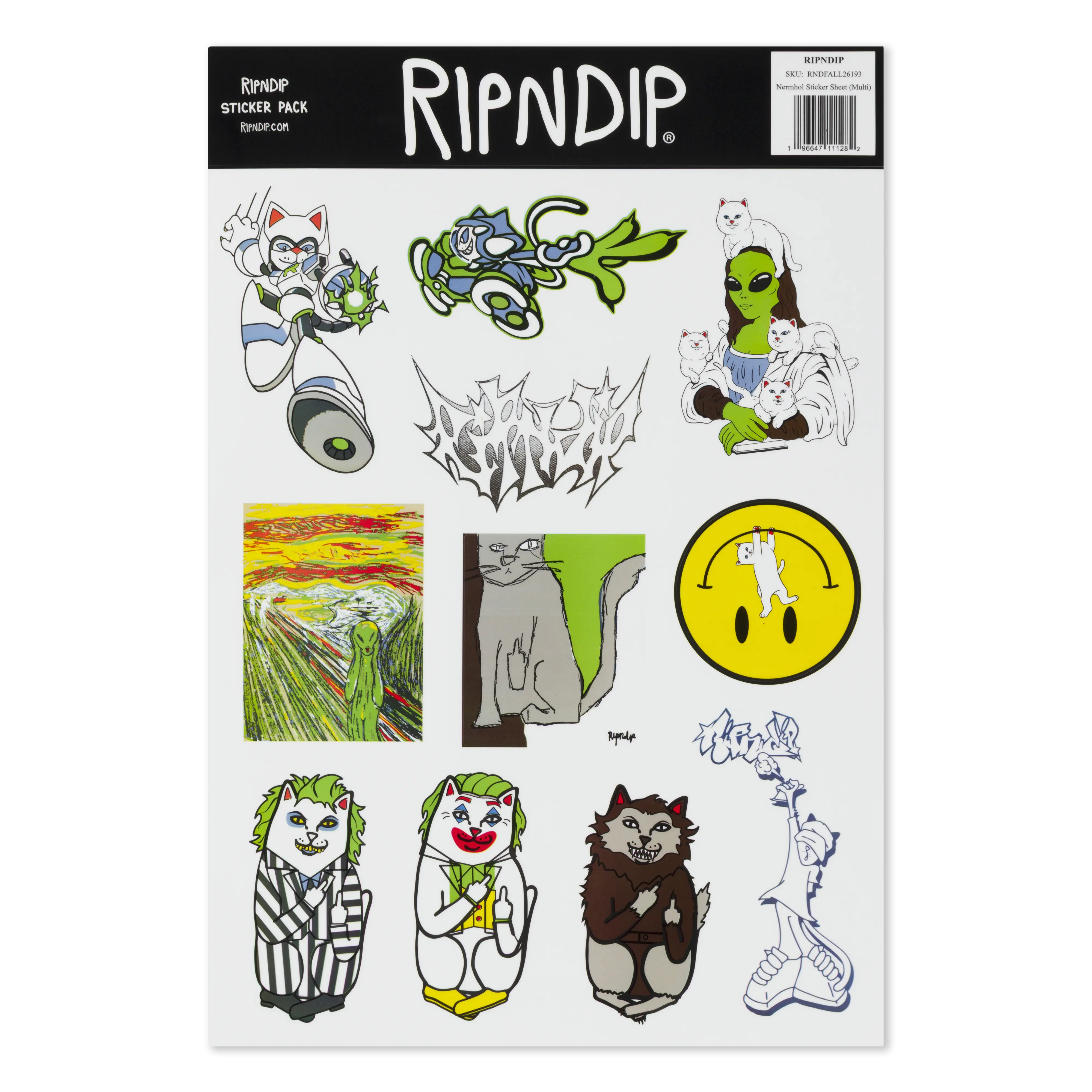 Nermhol Sticker Sheet (Multi)
