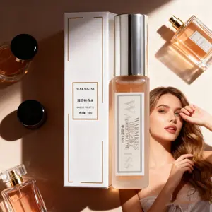 WARMKISS  Eau de Parfum 0.34oz (10ml) – Long Lasting Floral Musk Fragrance for Women | Notes of Jasmine, Cotton & Musk | Portable Travel Size | Perfect for Daily Wear, On-the-Go & Layering | Clean Skin Scent Mini Women's Long-Lasting Perfume Set