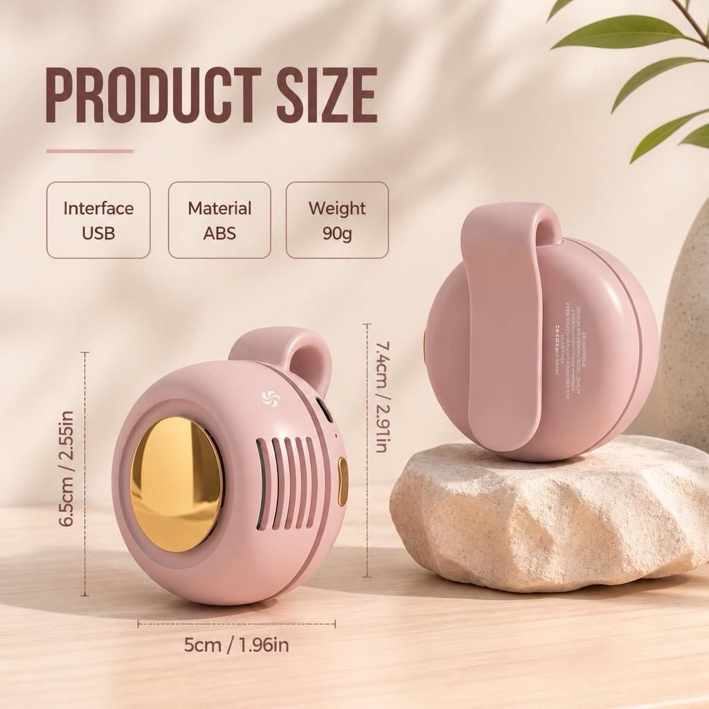 Portable Silent Mini Bladeless Electric Fan,Adjustable 3-speed Suspended Waist Fans,Phone Cooling Fan,Personal Fan,Rotating BodyFan Suitable for Outdoor Travel,fathersdaygift,rechargeable personal fan,handheld turbo fan,Perfect Gift Portable Silent Mini Bladeless Electric Fan,Adjustable 3-speed Suspended Waist Fans,Phone Cooling Fan,Personal Fan,Rotating BodyFan Suitable for Outdoor Travel,fathersdaygift,rechargeable personal fan,handheld turbo fan,Perfect Gift