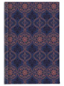 Sargasso Blue and Mellow Rose (coloured) Damask Journal