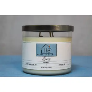 Grey Essential Candle