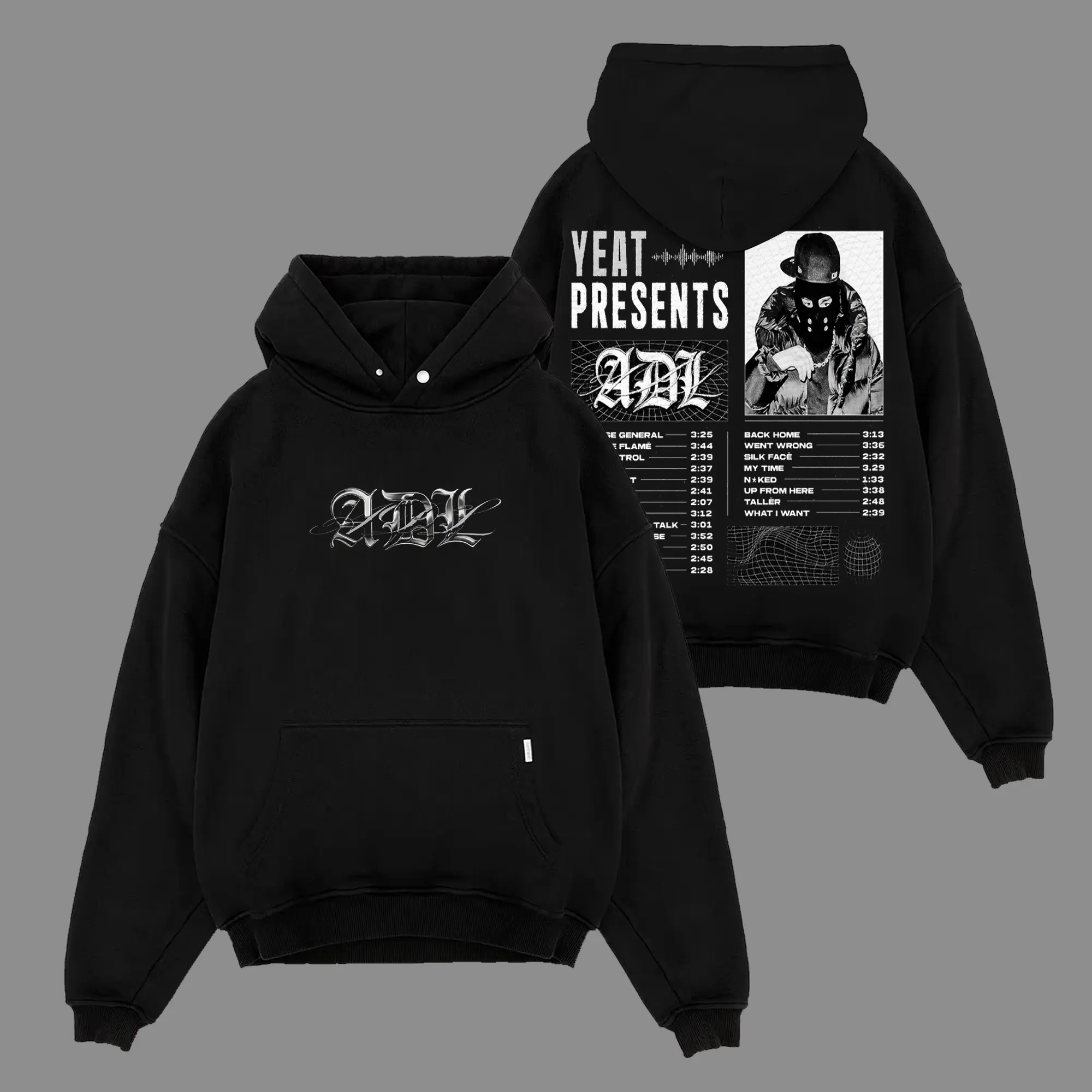 Black Hoodie Shirt 