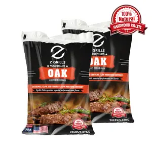 2 OAK WOOD PELLETS-40 LBS