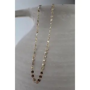 Gold Disc by Disc Necklace