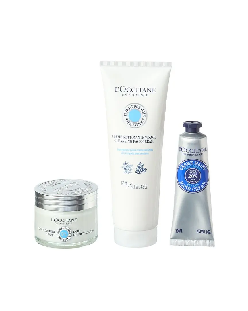 L’OCCITANE Unisex Shea Skin Care Trio 2024
