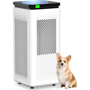 Air Purifiers for Home Large Rooms up to 3500 Ft², H13 True HEPA 0.1 Micron 99.97% Filtration with Carbon Filter, 235 CFM CADR, for Pollen, Pet Odor, Smoke, VOCs, 30dB Sleep Mode, PM2.5 Display