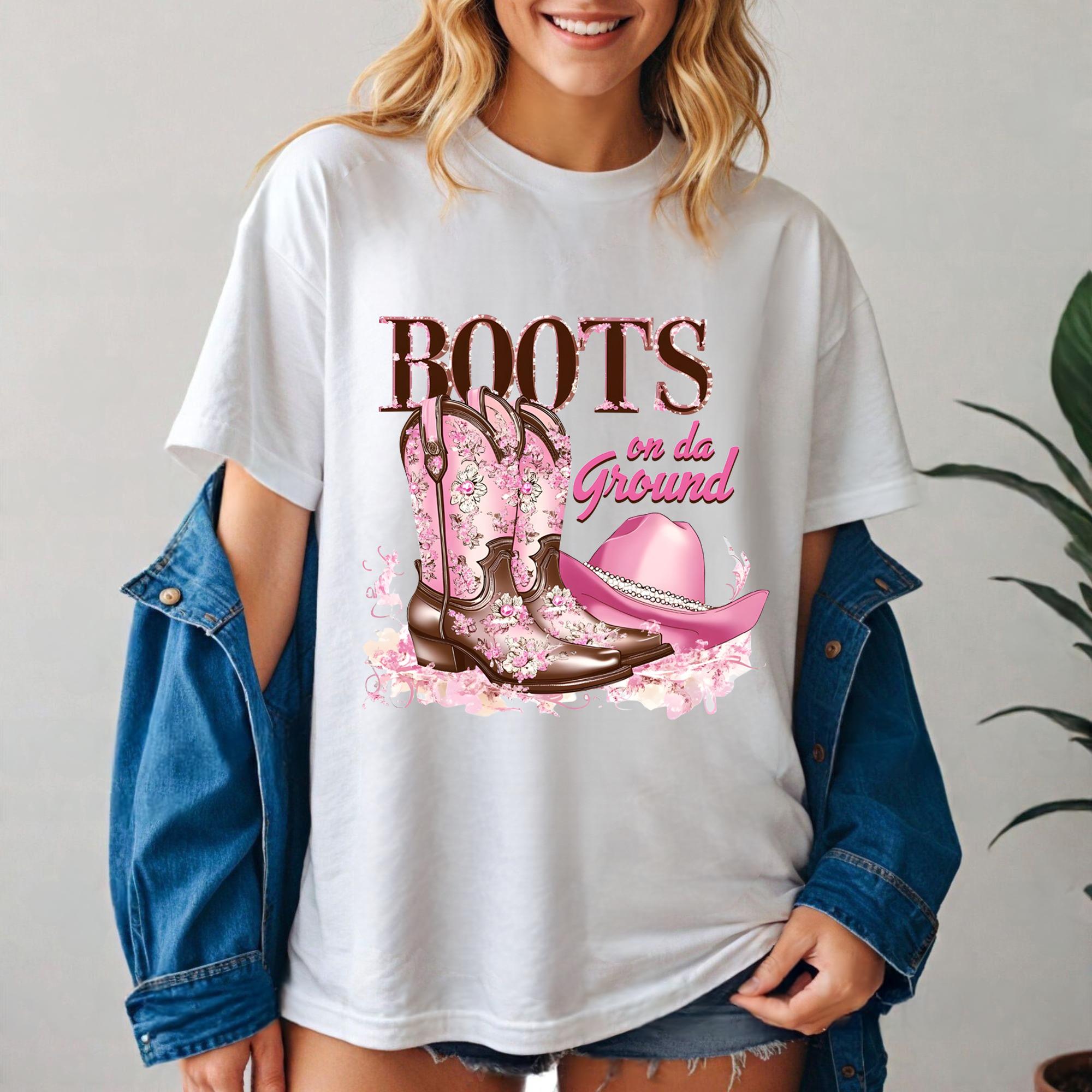 Boots On The Ground T-Shirt, Cute Co &hellip;