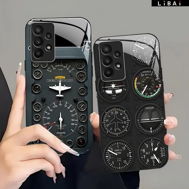 Suitable for [Galaxy A53 5g] New high-end glass  mobile phone case New business simple mobile phone case Affordable price Anti-drop and anti-fingerprint-888