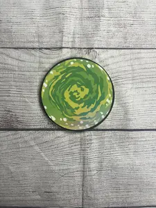 Portal Epoxy Resin Wood Coasters