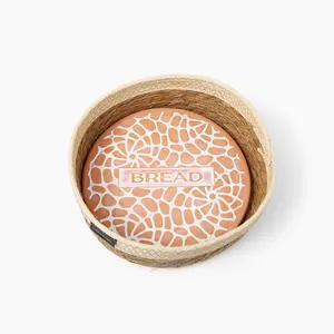 Terraserv Bread & Tortilla Stone Warmer and Basket Set