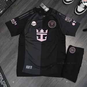 Inter Miami 2025 Football Kit, Match Style Jersey and Shorts Set, Premium Polyester Fabric