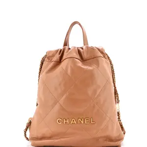 Pre-owned CHANEL Material Backpacks by Rebag
